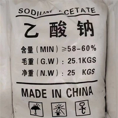 CAS 6131-90-4 Teollisuusluokka 90% natriumasetaattiarhydraatti